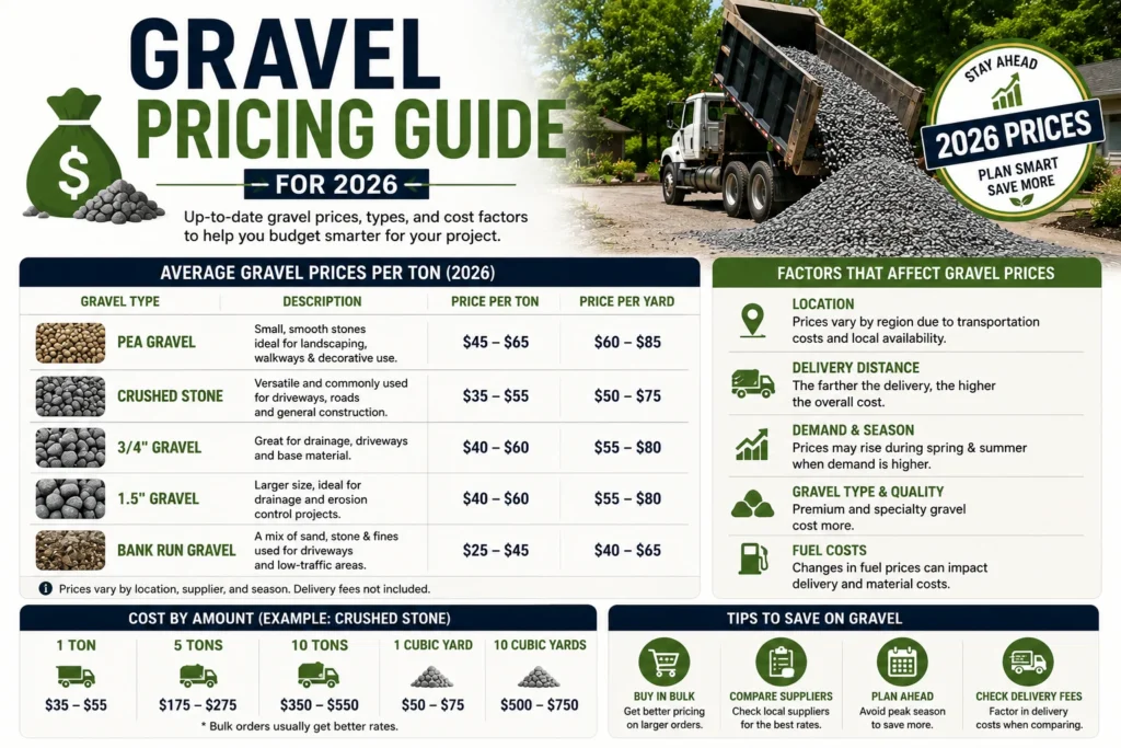 as referenced in this gravel cost per ton guide.