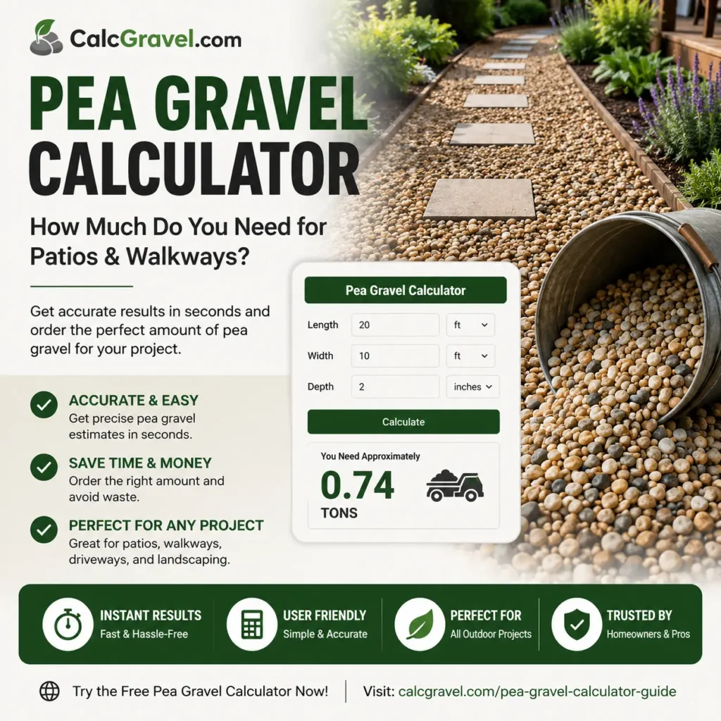 pea gravel calculator